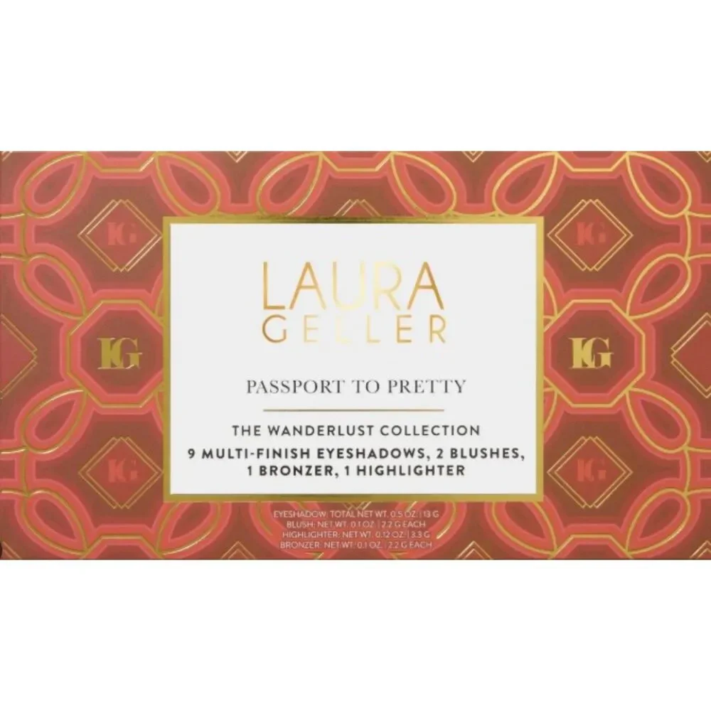 Laura Geller Passport to Pretty Wanderlust Collection Eyeshadow Blush NEW